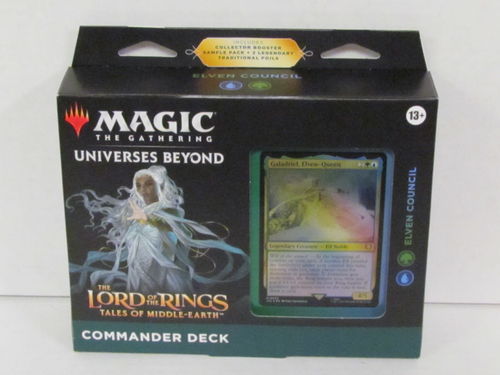 Magic the Gathering Lord of the Rings Commander Deck ELVEN COUNCIL