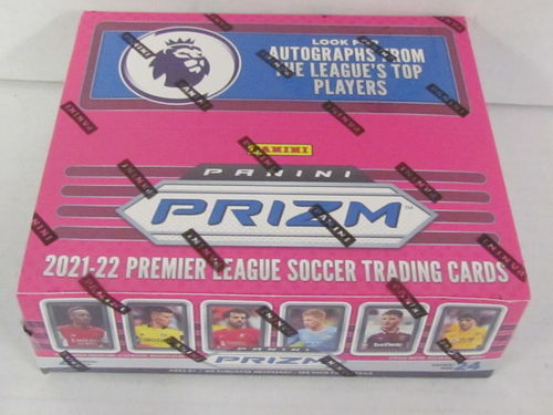 2021/22 Panini Prizm EPL English Premier League Soccer Retail Box