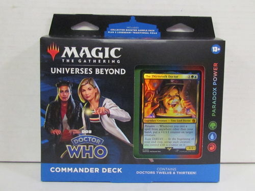 Magic the Gathering Doctor Who Commander Deck PARADOX POWER