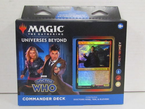 Magic the Gathering Doctor Who Commander Deck TIMEY-WIMEY