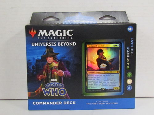 Magic the Gathering Doctor Who Commander Deck BLAST FROM THE PAST