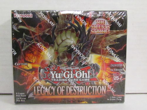 YuGiOh Legacy of Destruction Booster Box