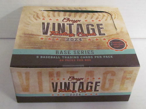 2024 Onyx Vintage Baseball Hobby Box