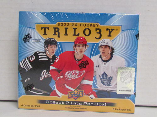2023/24 Upper Deck Trilogy Hockey Hobby Box