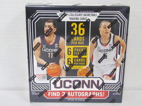 2024/25 Panini University of Connecticut Basketball Hobby Box