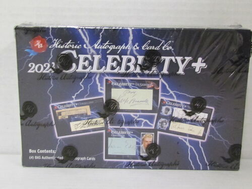Historic Autographs 2024 Celebrity Plus Trading Cards Hobby Box