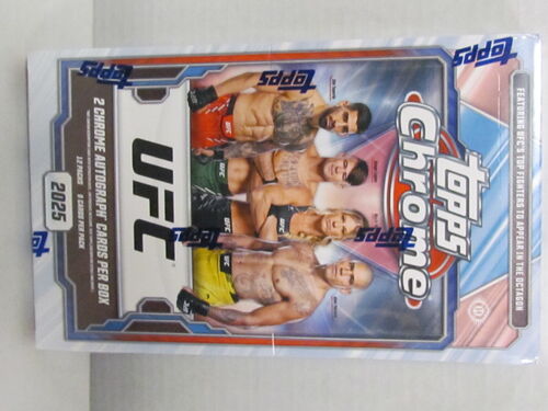 2025 Topps Chrome UFC Hobby Box