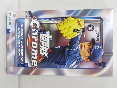 2025 Topps Chrome Baseball Hobby Box
