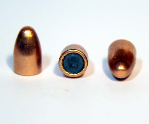 9mm 115gr FMJ  bullets .355"