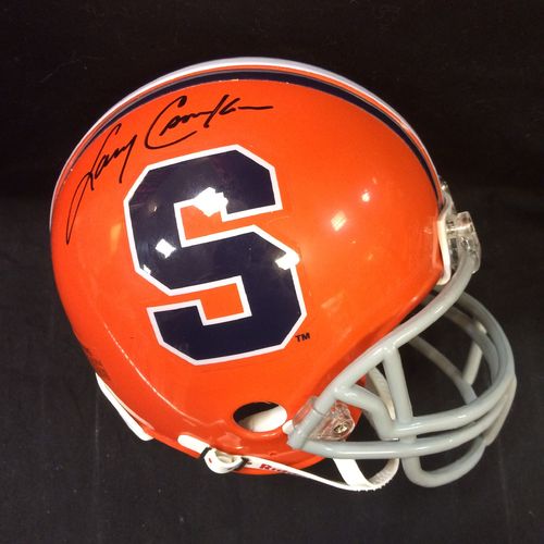 Larry Csonka Autographed Syracuse Orange Mini Helmet