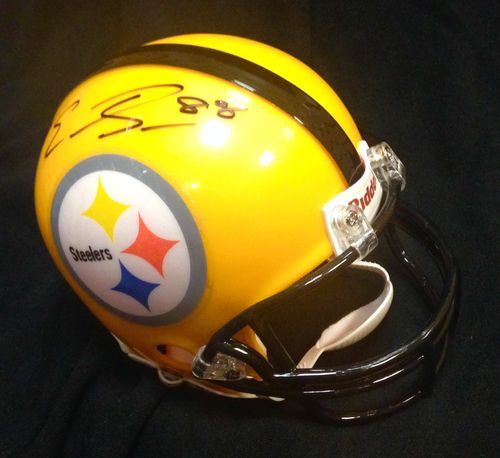 Emmanuel Sanders Autographed Pittsburgh Steelers Mini Helmet