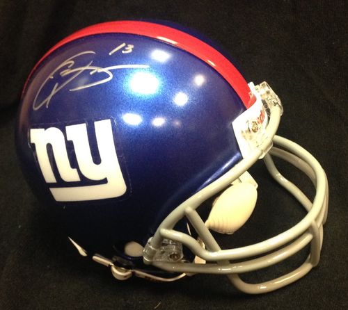 Odell Beckham Jr. Autographed New York Giants Mini Helmet
