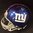 Stevie Brown Autographed New York Giants Mini Helmet