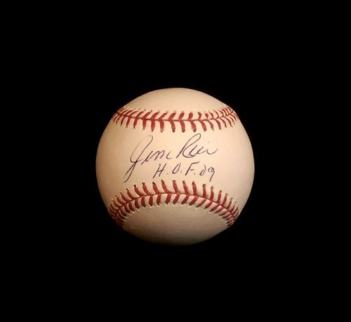 Jim Rice Autograph OML Baseball