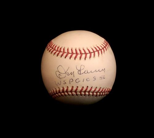 Don Larsen Autograph OML Baseball