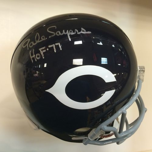 Gale Sayers Autographed Chicago Bears Full Size Helmet