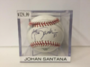 Johan Santana Autograph OML Baseball