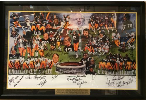 Steelers Dynasty Autographed/Framed Picture