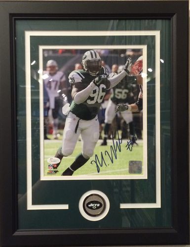Muhammad Wilkerson Autographed/Framed Picture