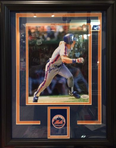 Lenny Dykstra Autographed/Framed Picture