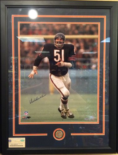 Dick Butkus Autographed/Framed Picture