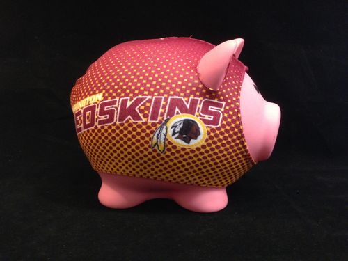 Washington Redskins Plastic Piggybank
