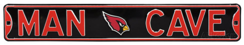 Arizona Cardinals 6" x 36" Man Cave Steel Street Sign