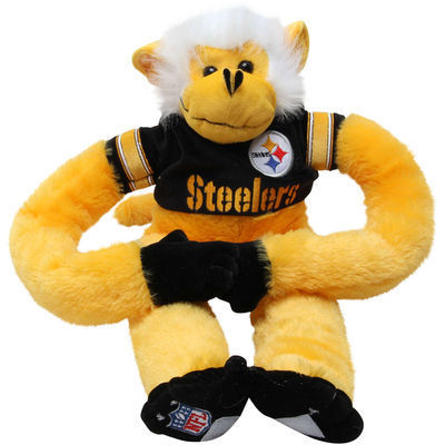 Pittsburgh Steelers Plush Monkey