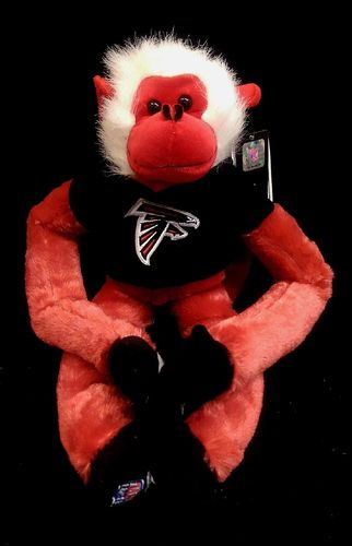 Atlanta Falcons Plush Monkey