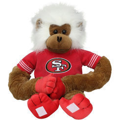 San Francisco 49ers Plush Monkey