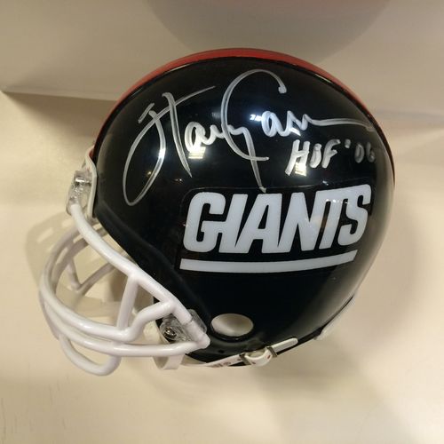 Harry Carson Autographed New York Giants Mini Helmet