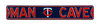 Minnesota Twins 6" x 36" Man Cave Steel Street Sign