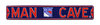 New York Rangers 6" x 36" Man Cave Steel Street Sign