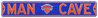 New York Knicks 6" x 36" Man Cave Steel Street Sign