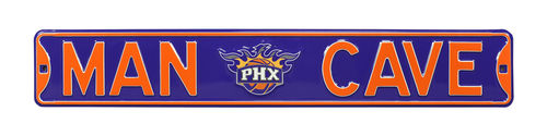 Phoenix Suns 6" x 36" Man Cave Steel Street Sign