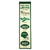 New York Jets Wool 8" x 32" Heritage Banner