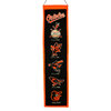 Baltimore Orioles Wool 8" x 32" Heritage Banner