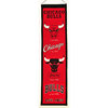 Chicago Bulls Wool 8" x 32" Heritage Banner