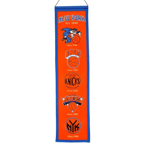 New York Knicks Wool 8" x 32" Heritage Banner