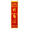 USC Trojans Wool 8" x 32" Heritage Banner