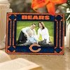 Chicago Bears Art Glass Picture Frame