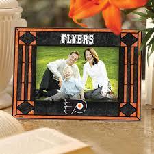 Philadelphia Flyers Art Glass Picture Frame