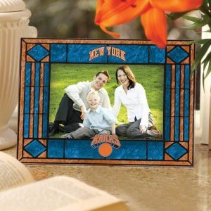 New York Knicks Art Glass Picture Frame
