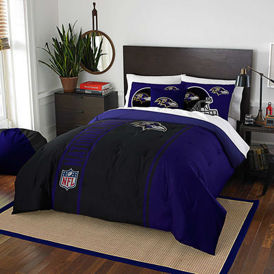 Baltimore Ravens The Northwest Company Soft & Cozy 3-Piece Full Bed Set