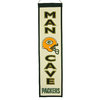 Green Bay Packers Wool 8" x 32" Man Cave Banner