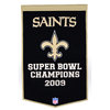 New Orleans Saints Wool 24" x 36" Dynasty Banner