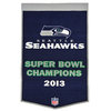 Seattle Seahawks Wool 24" x 36" Dynasty Banner