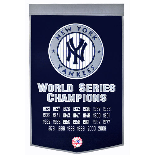 New York Yankees Wool 24" x 36" Dynasty Banner