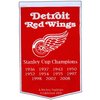 Detroit Red Wings Wool 24" x 36" Dynasty Banner