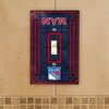 New York Rangers Art Glass Switch Plate